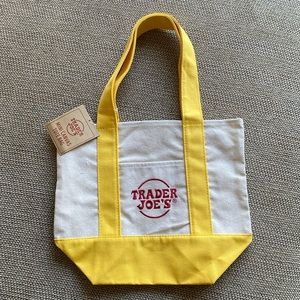 Trader Joe’s Mini Tote yellow